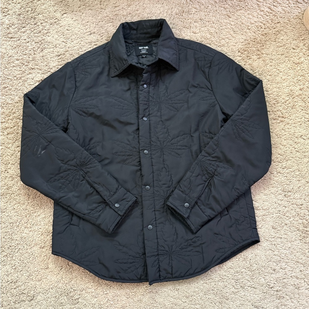 Men's Black Quilted Jacket